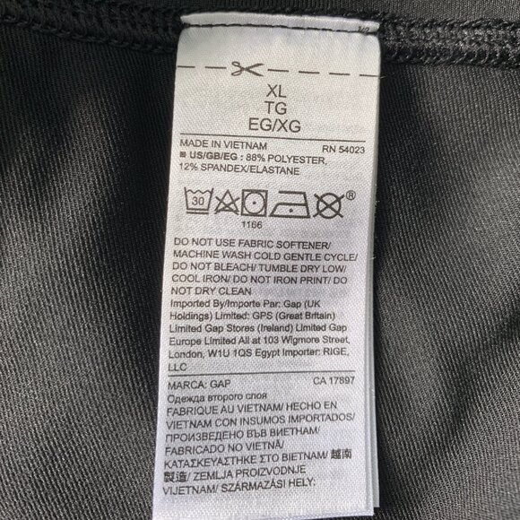 GapFit Gradient Stripe Full Length Leggings in Eclipse XL - Picture 7 of 7